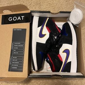 Air Jordan 1 Mid SE GS ‘Rivals’ 4Y